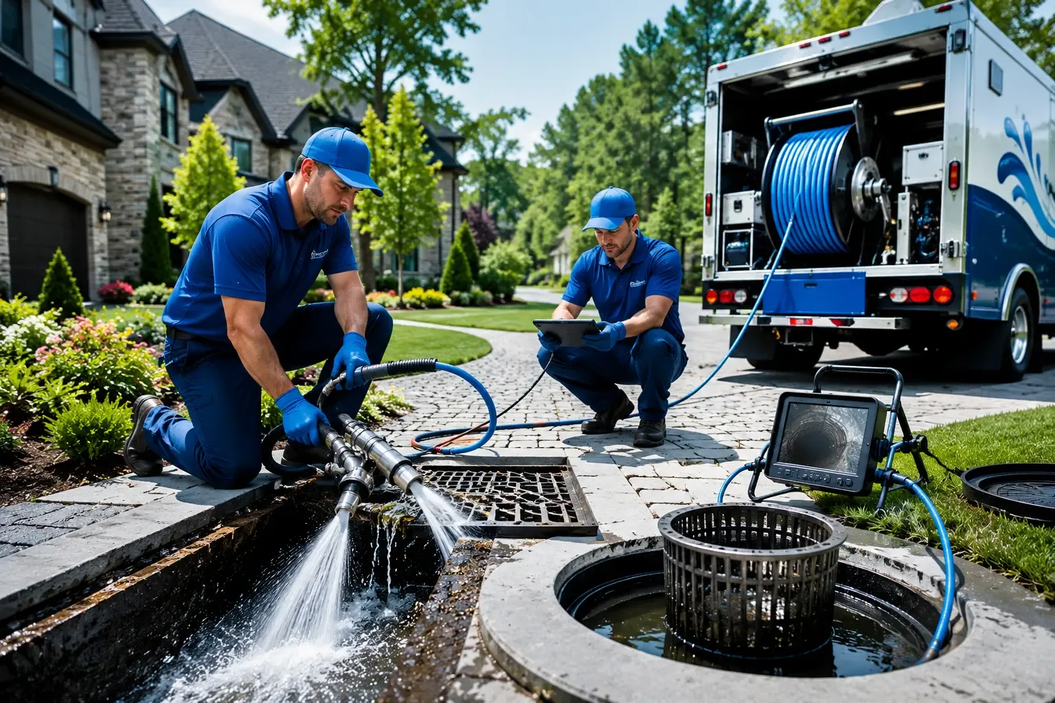 Local outdoor drain cleaning professionals in Marshallberg, NC